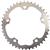 Type S BCD130 3x9-10s Medium Chainring Silver