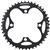 Type XC BCD104 3x9s Black Outer Chainring