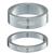 Headset Spacers Classic HP Silver 28.6mm/2x10mm+3x5mm/Bag