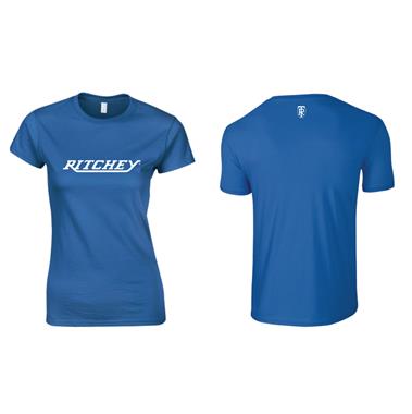 Ritchey Logo T-Shirt Women Blue